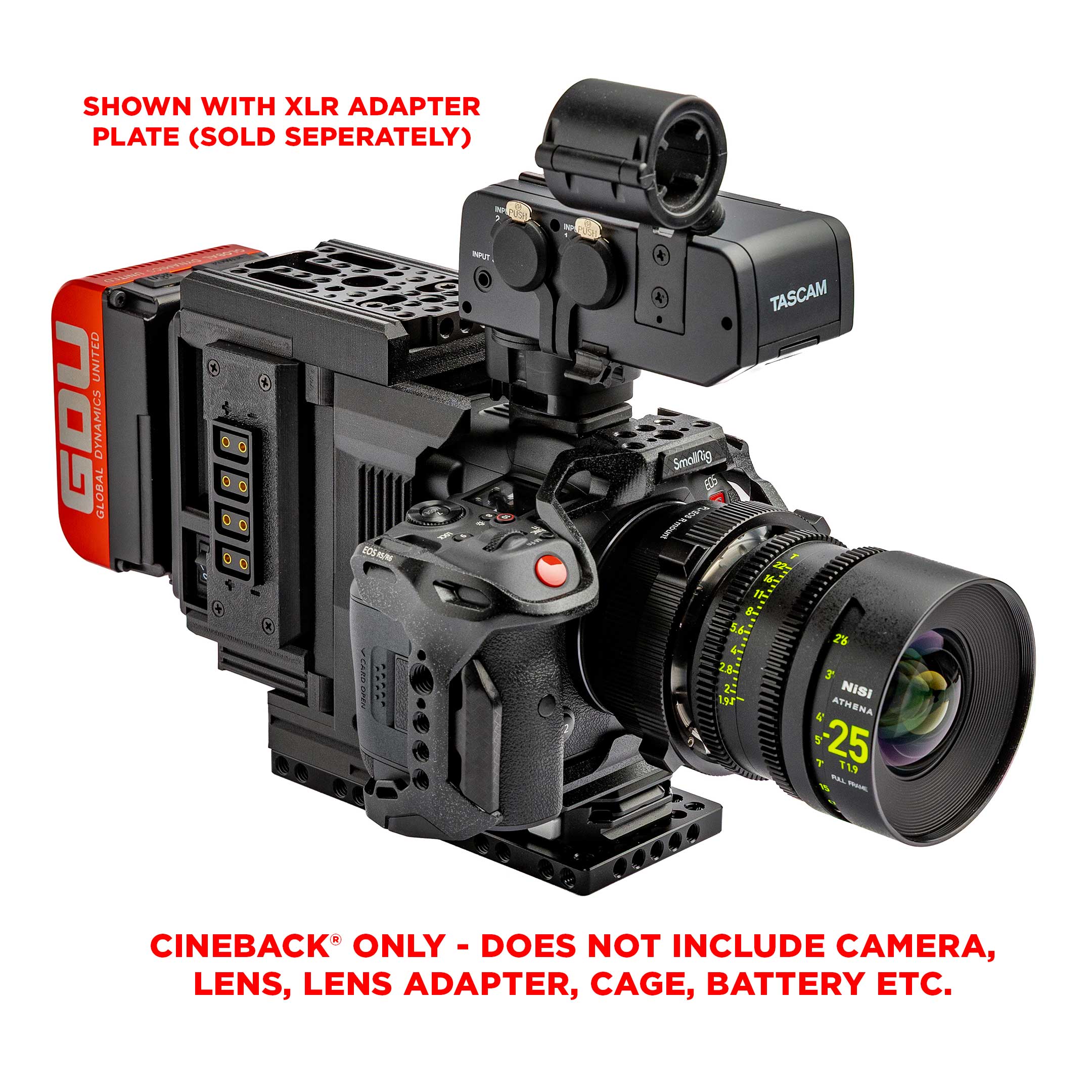 Canon XLR Adapter for CineBack® V2 - Image 3