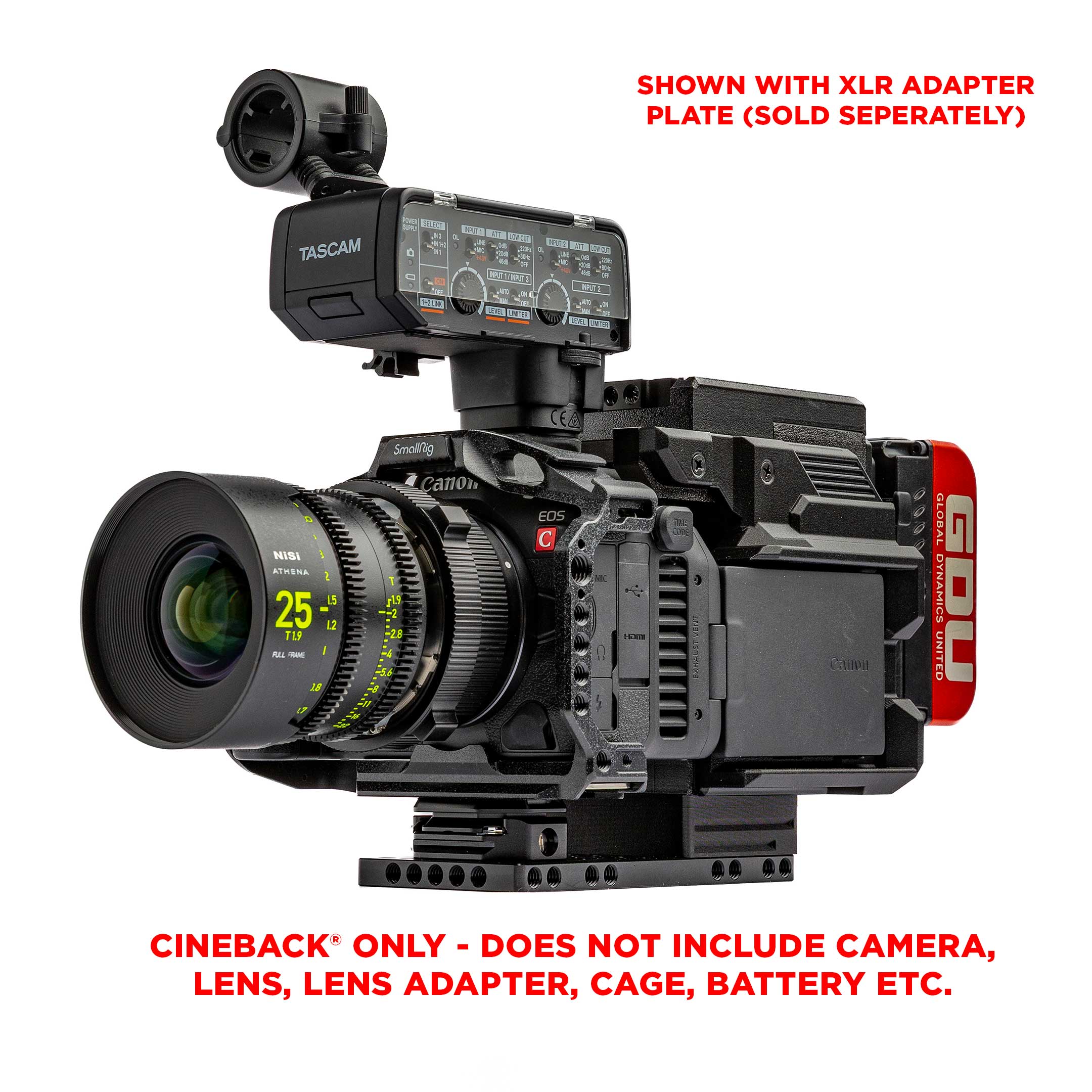 Canon XLR Adapter for CineBack® V2 - Image 4
