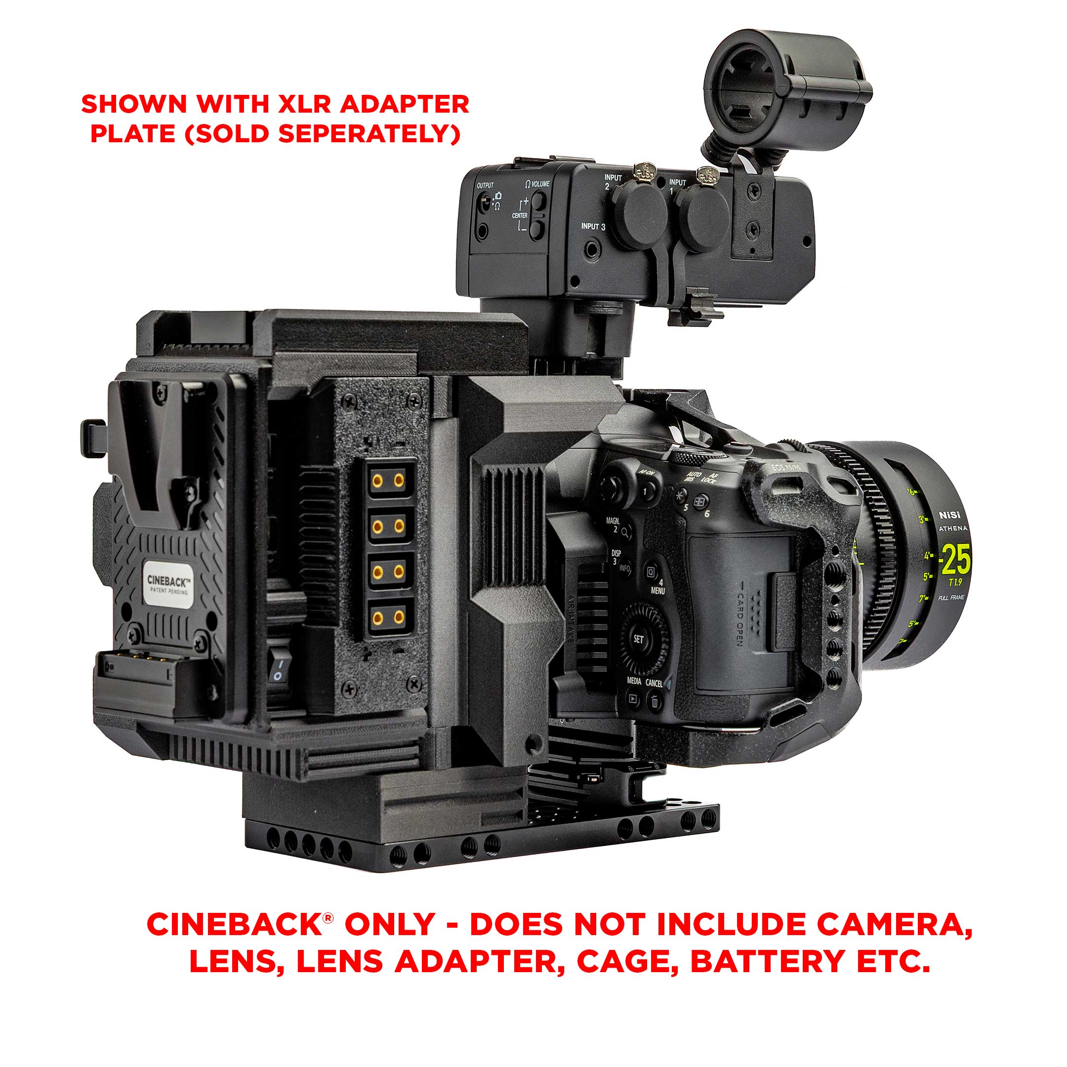 Canon XLR Adapter for CineBack® V2 - Image 6
