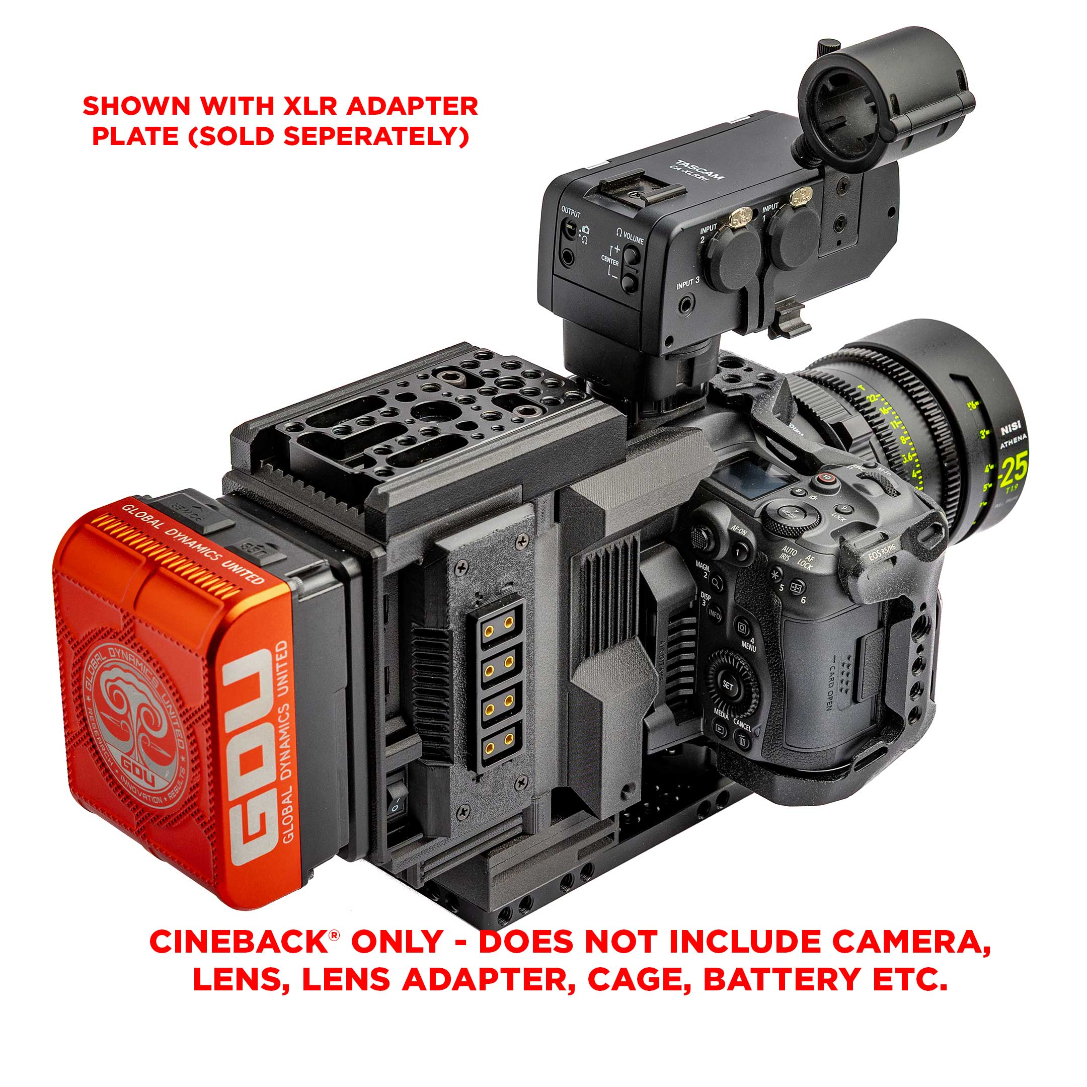 Canon XLR Adapter for CineBack® V2 - Image 8