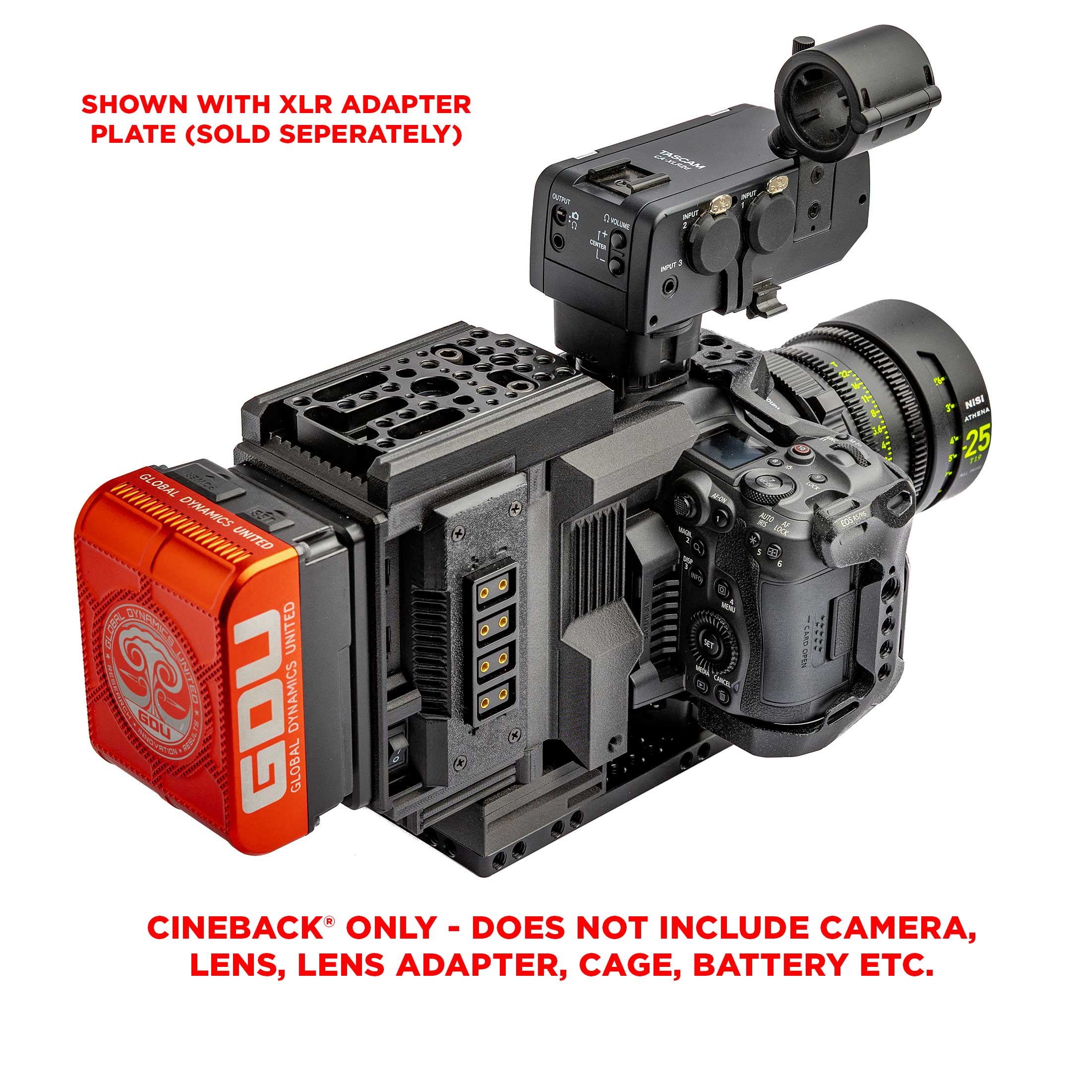 CineBack® V2 for Canon R5c, R5 and R6 - Image 9