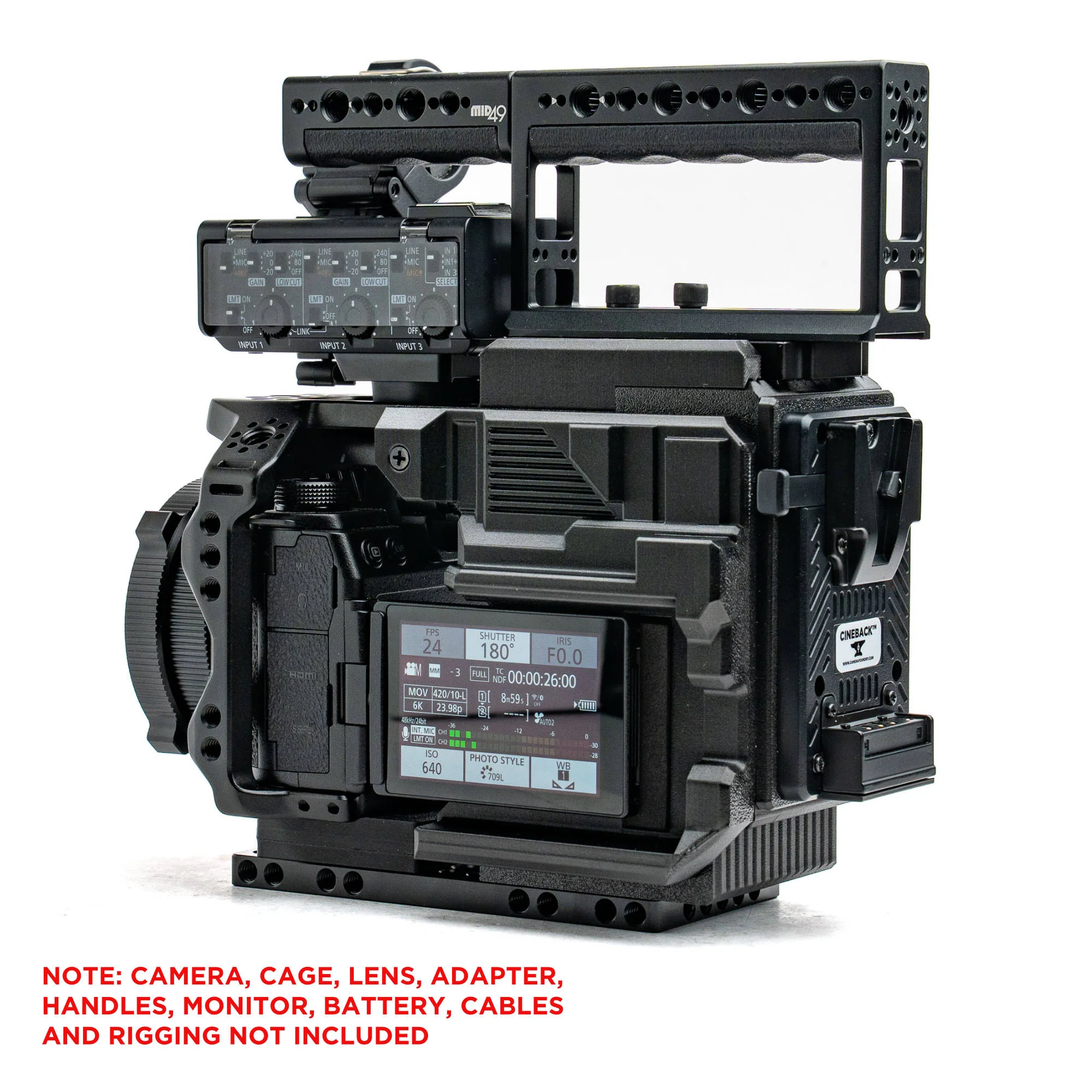 CineBack® V2 for Panasonic LUMIX S1 II / S1R II / S5 II / S5 IIX / G9 II - Image 16
