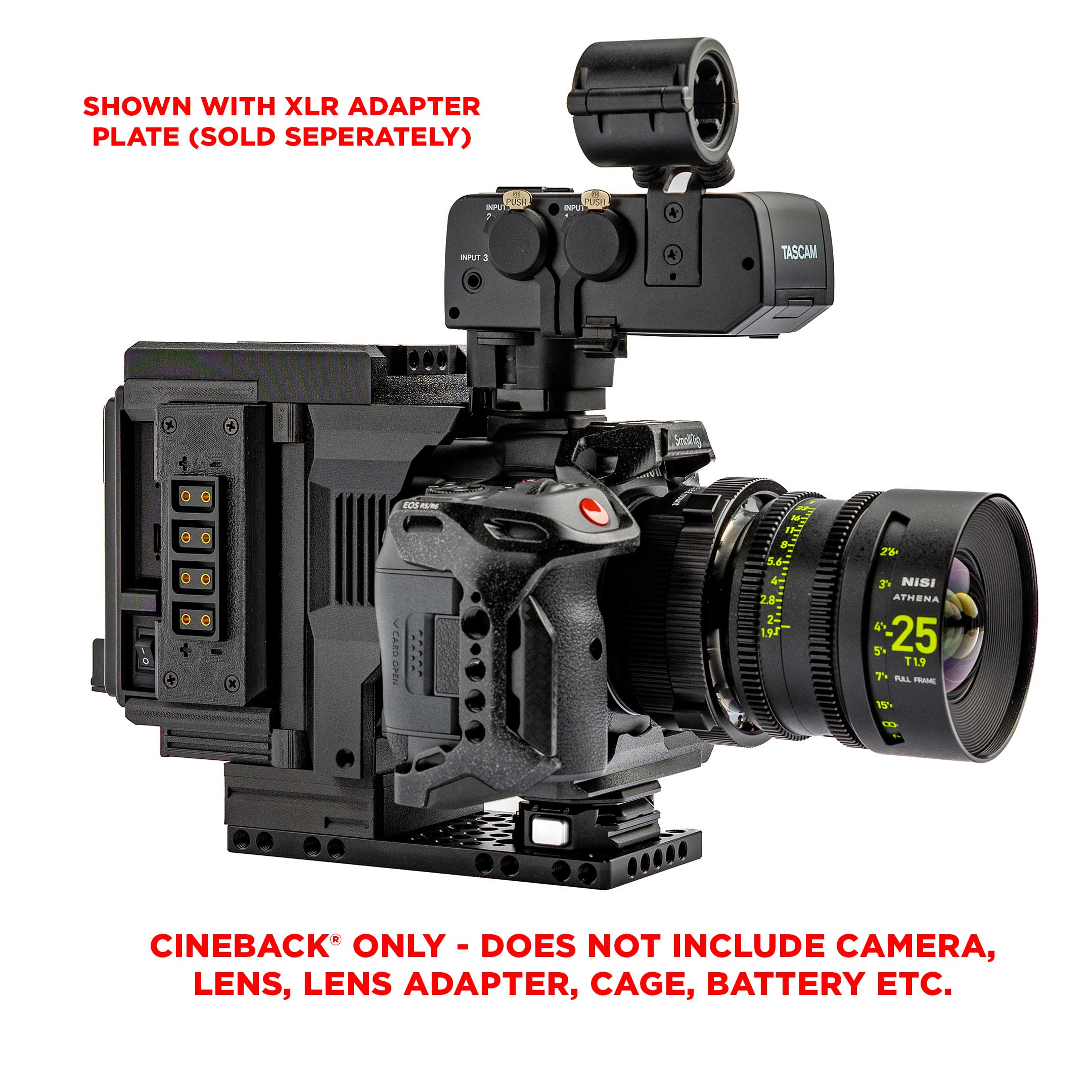 CineBack® V2 for Canon R5c, R5 and R6 - Image 13