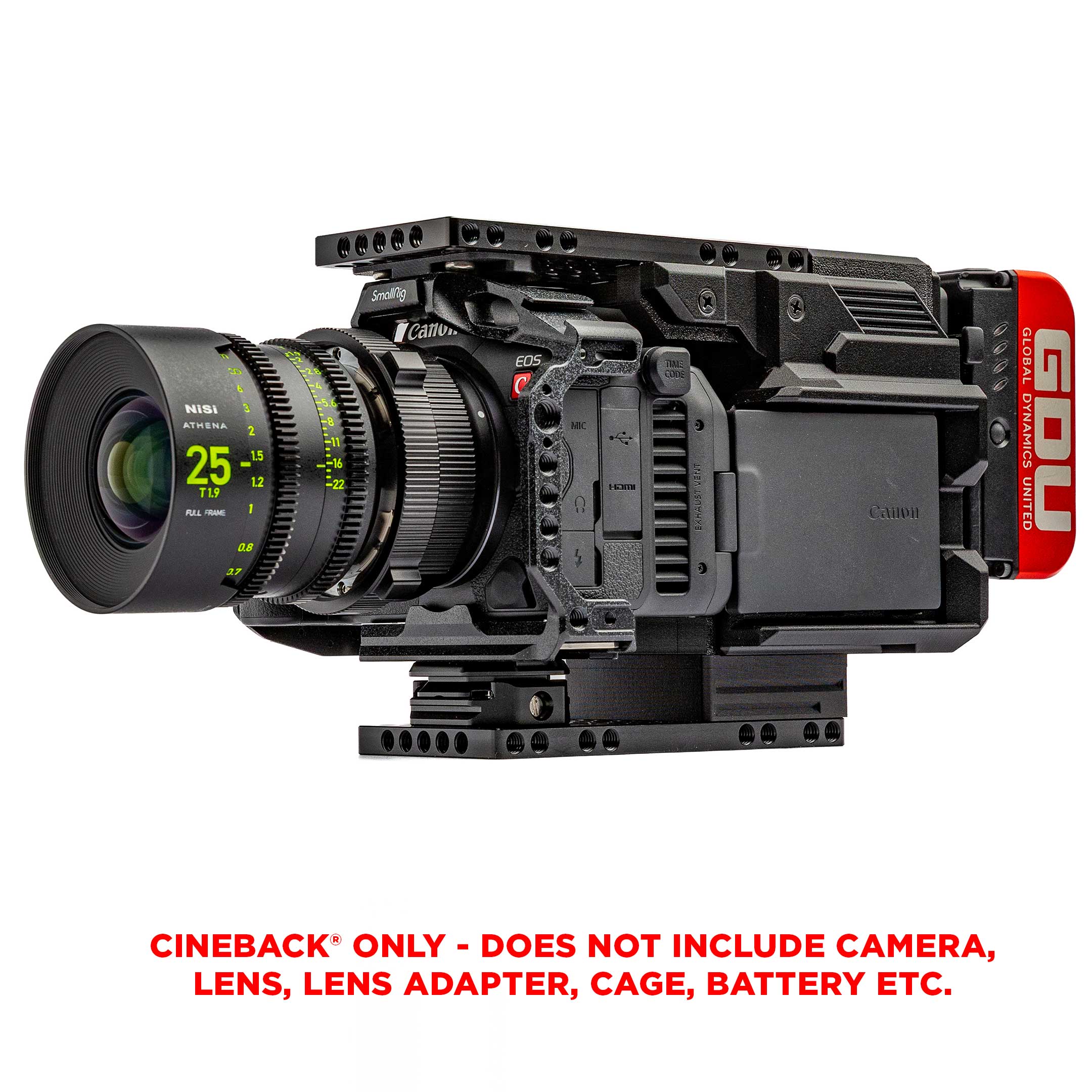 CineBack® V2 for Canon R5c, R5 and R6 - Image 3