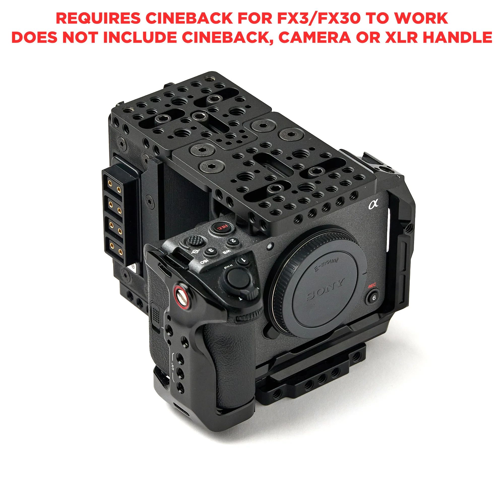 XLR Handle ONLY Extension Kit for CineBack® - Image 20