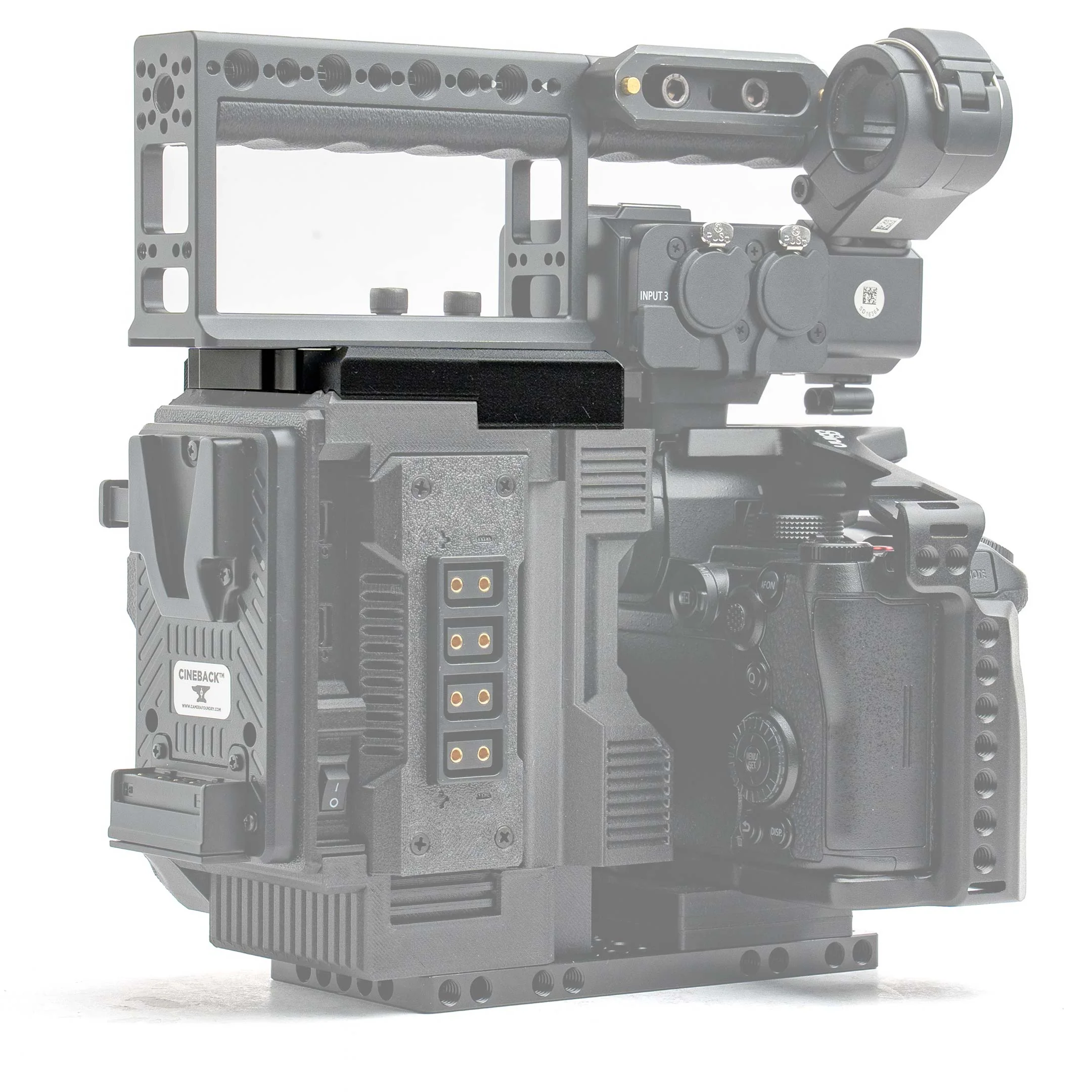 XLR Top Plate for LUMIX CineBack® V2 - Image 4