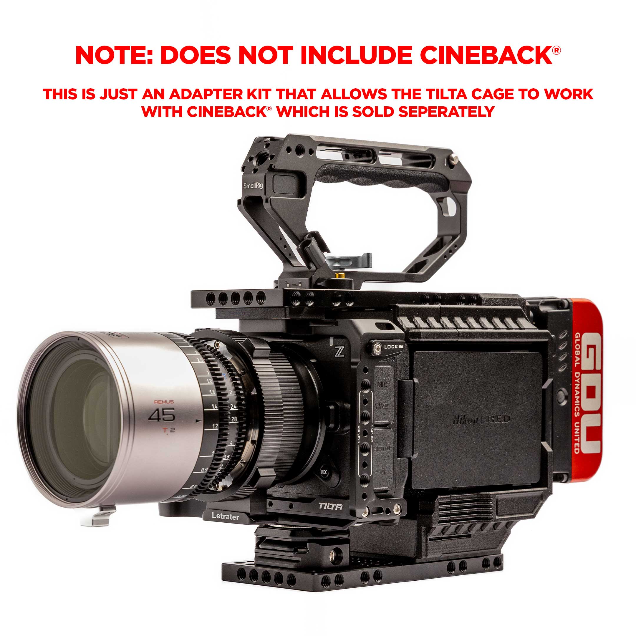 Tilta Cage Kit for Nikon ZR CineBack® - Image 3