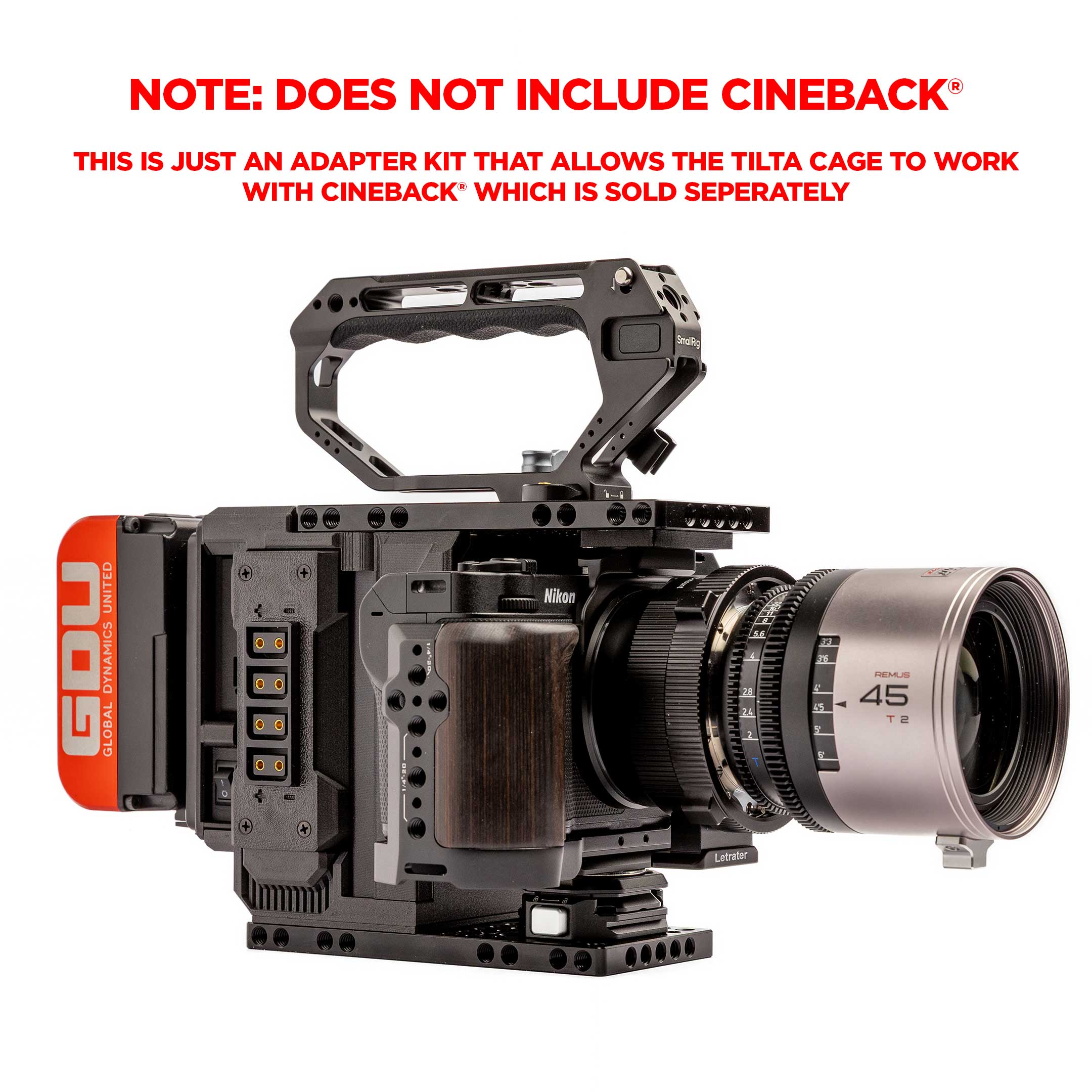 Tilta Cage Kit for Nikon ZR CineBack® - Image 4